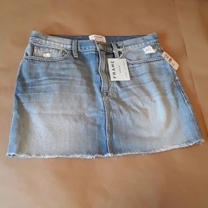 Frame denim skirt